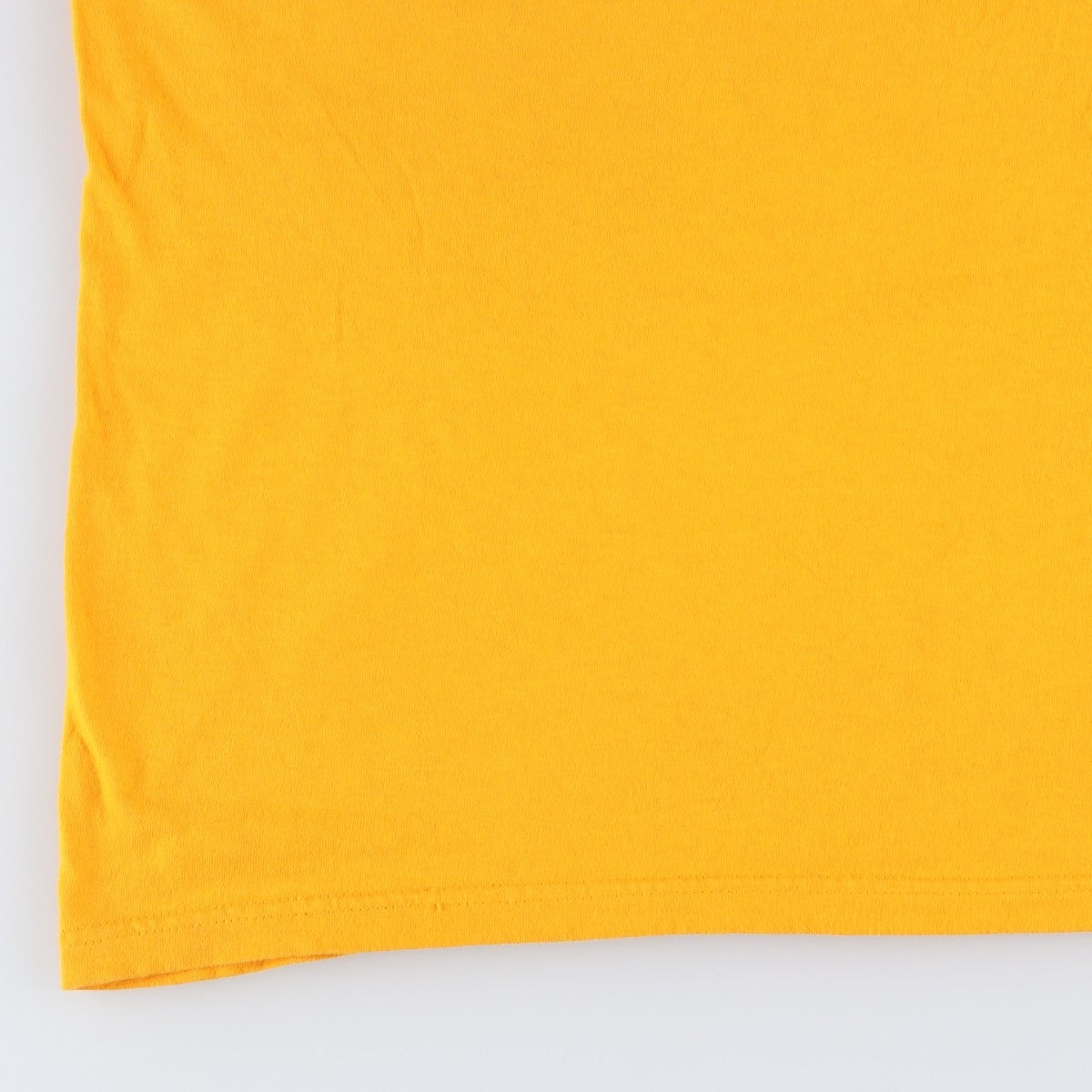00'S Adidas logo print T-shirt, men's XL size cotton yellow type Vintage Second Hand