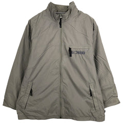 00'S Nike Nylon Jacket Men's Size L Nylon Khaki type Vintage Second Hand