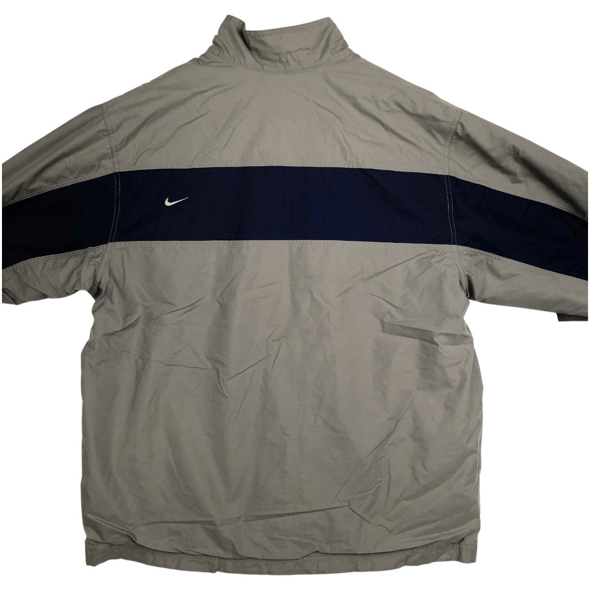 00'S Nike Nylon Jacket Men's Size L Nylon Khaki type Vintage Second Hand