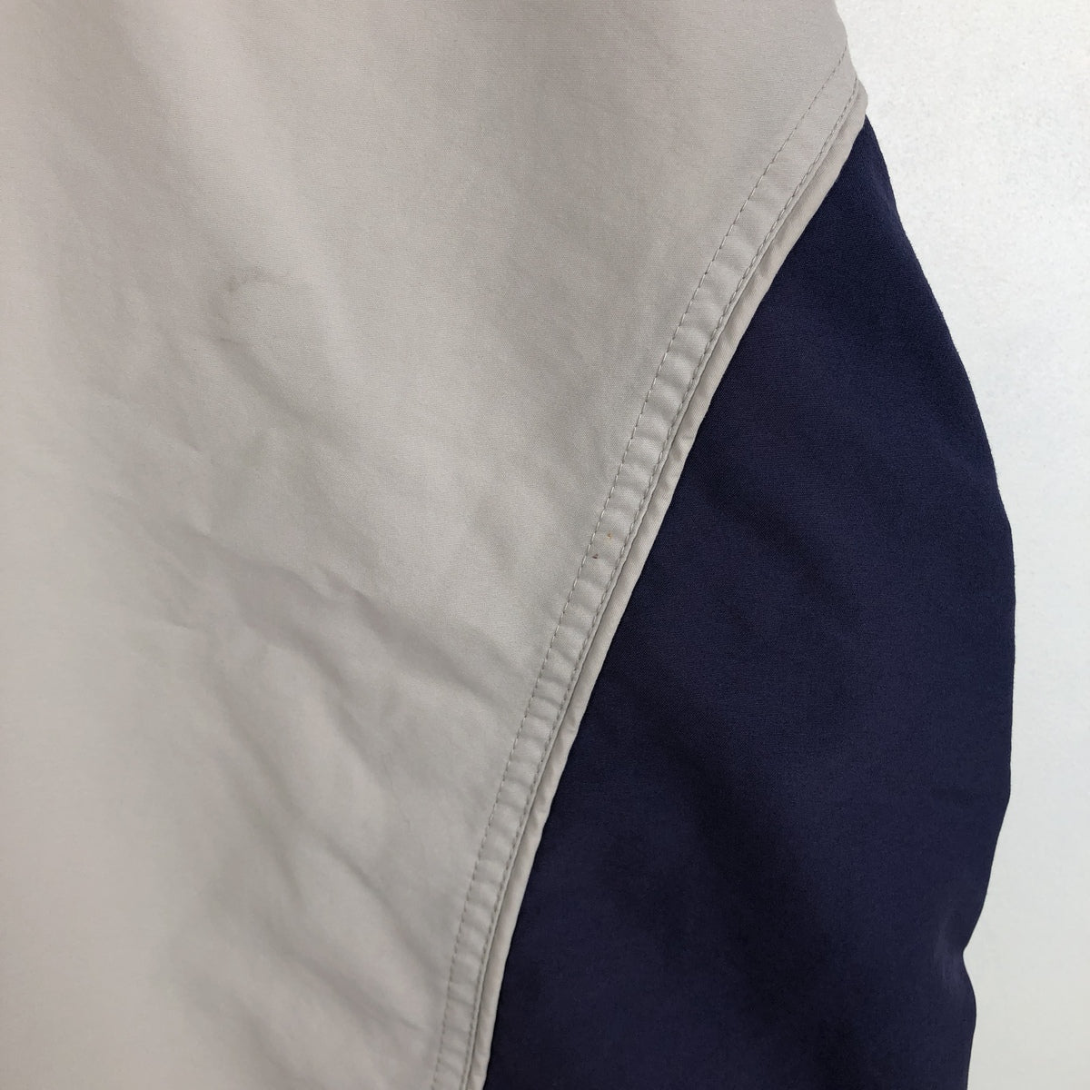 00'S adidas windbreaker, men's size S polyester Beige type Vintage Second Hand