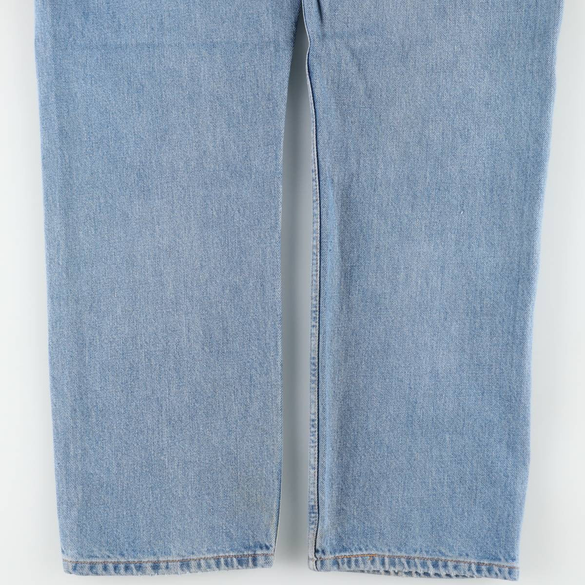 00'S Levi's 505 REGULAR FIT STRAIGHT LEG tapered denim pants for men, size w32 cotton blue type Vintage Second Hand