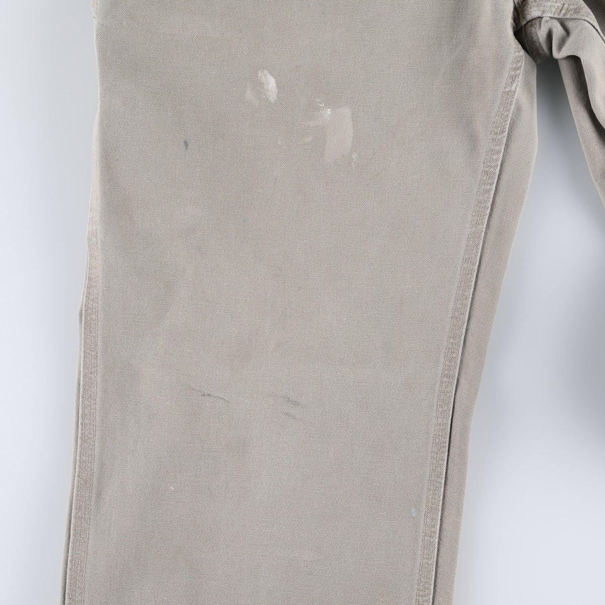 00'S Carhartt Dungaree Fit Duck Painter Pants Men's W32 equivalent cotton Beige type Vintage Second Hand