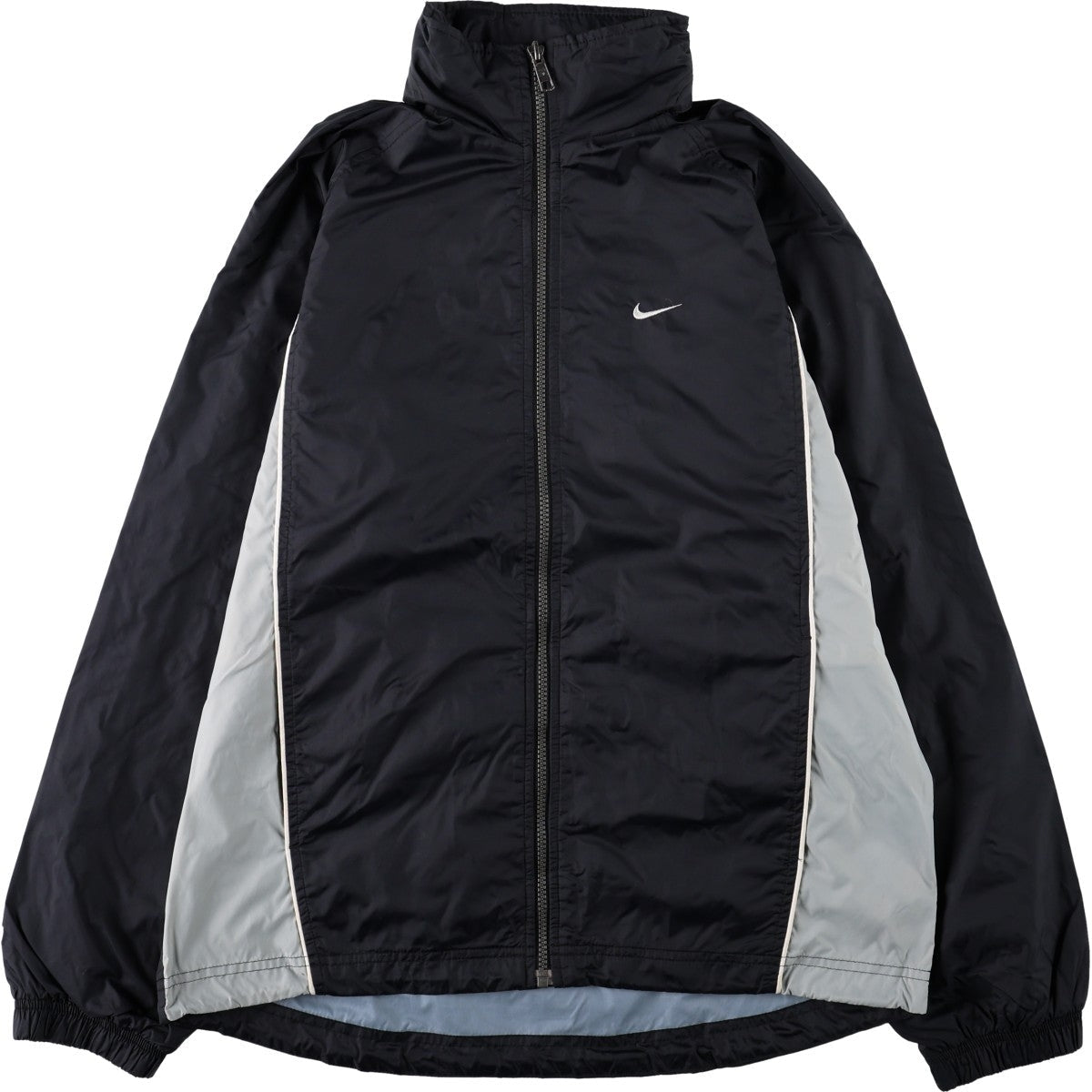 00'S Nike Nylon Jacket Men's M size Nylon black type Vintage Second Hand