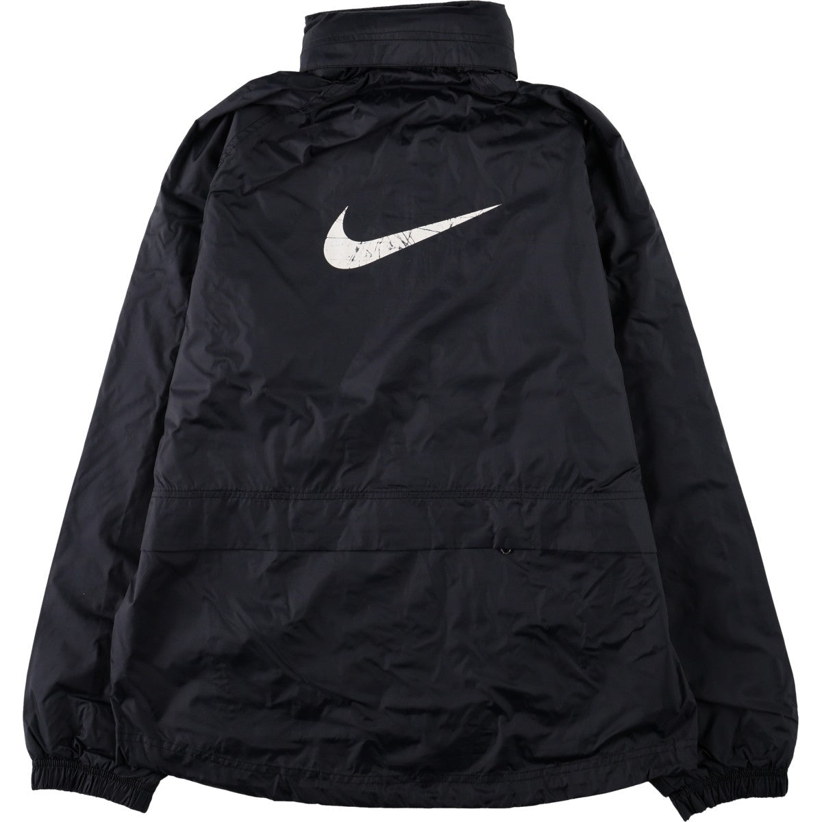 00'S Nike Nylon Jacket Men's M size Nylon black type Vintage Second Hand