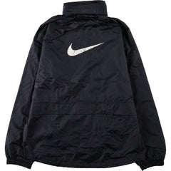 00'S Nike Nylon Jacket Men's M size Nylon black type Vintage Second Hand