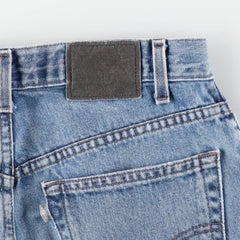 00'S Levi's SILVER TAB BAGGY tapered denim pants for men, size w32 cotton blue type Vintage Second Hand